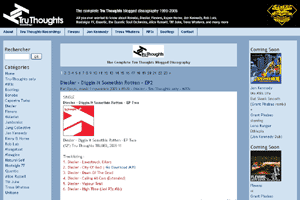 the complete tru thoughts blogged discography